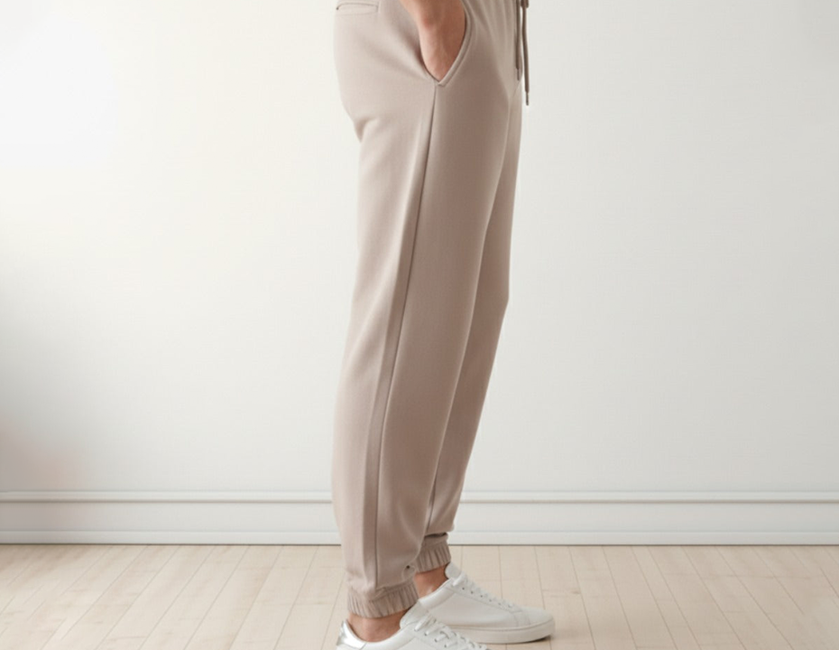 Beige Joggers