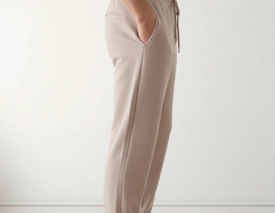 Beige Joggers