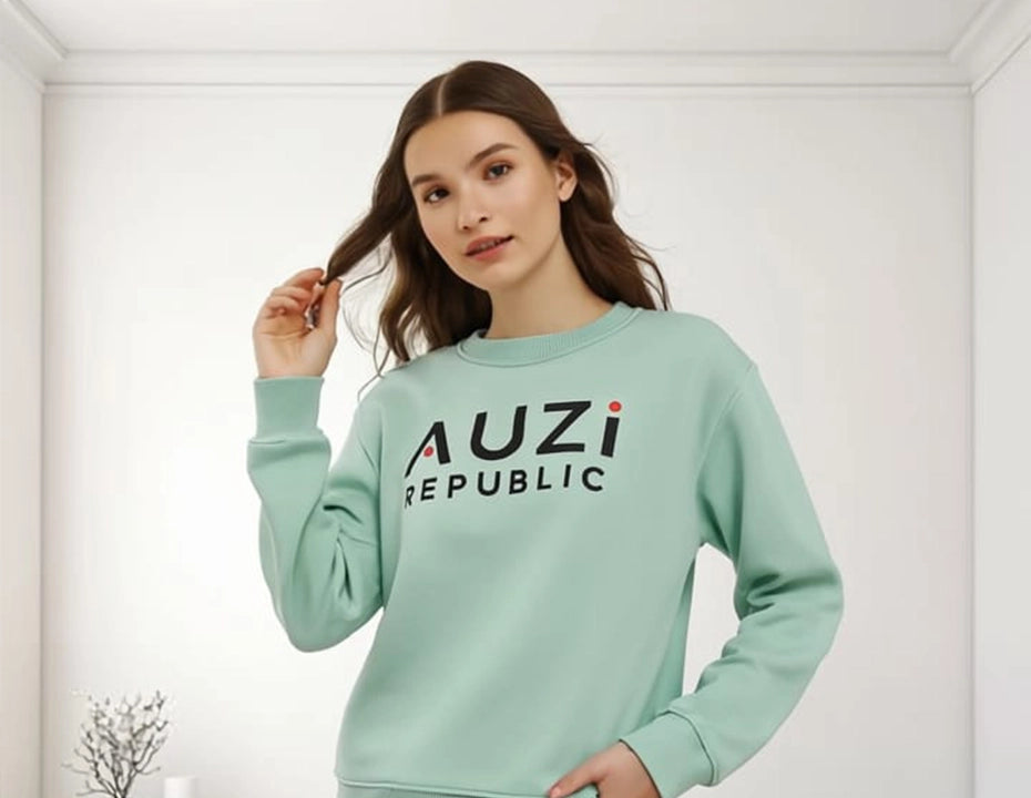 Women NanTucket Sweatshirt Light Blue