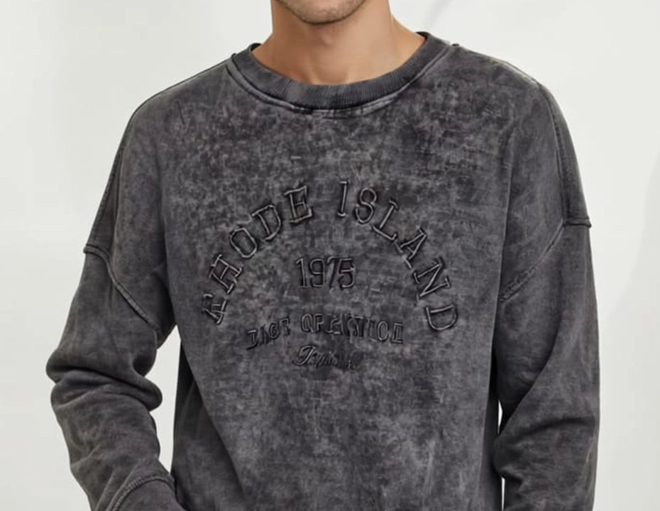 Dark Grey Vintage Sweatshirt