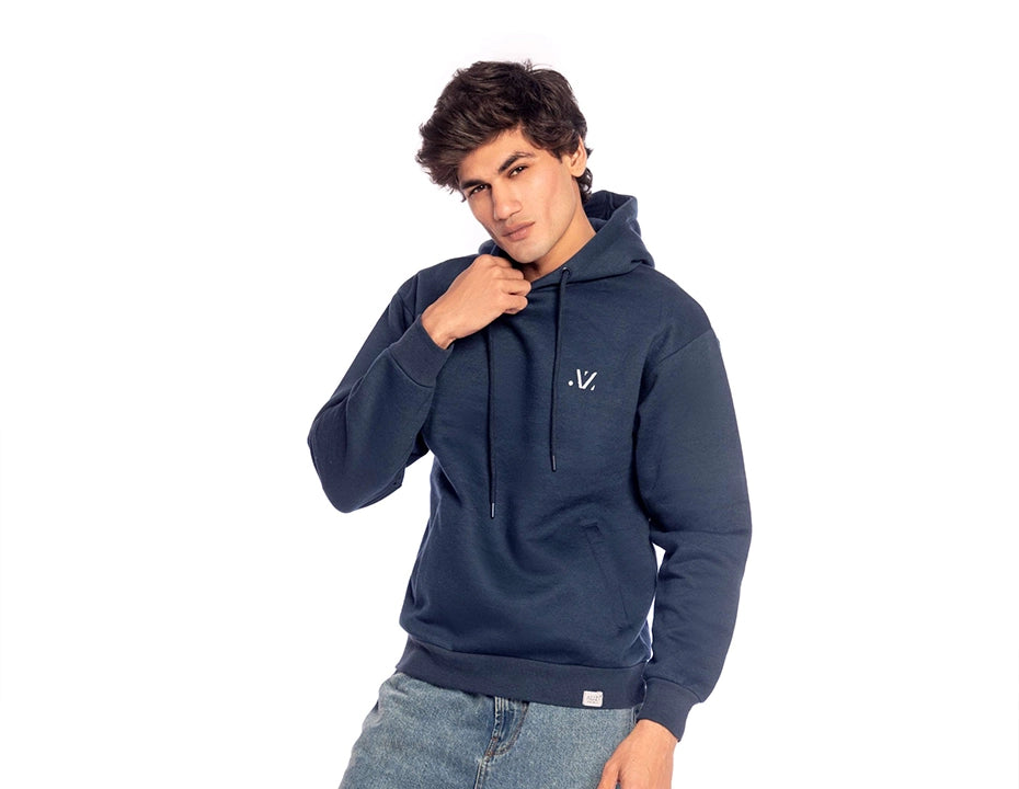 Midnight Navy Essential Pullover Hoodie