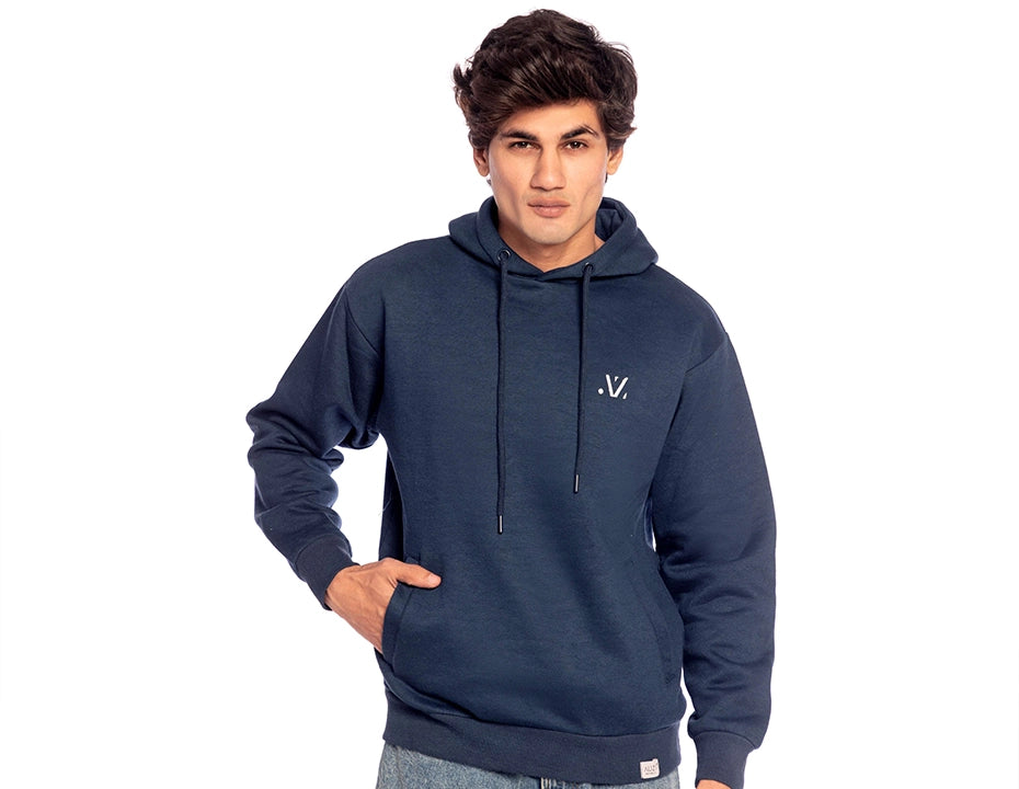 Midnight Navy Essential Pullover Hoodie