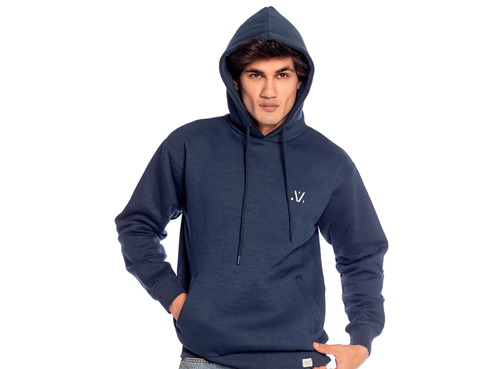 Midnight Navy Essential Pullover Hoodie