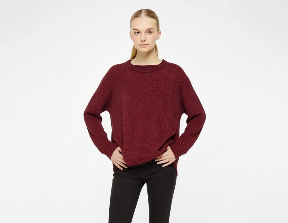 Burgundi Sleeves Unisex Shirt