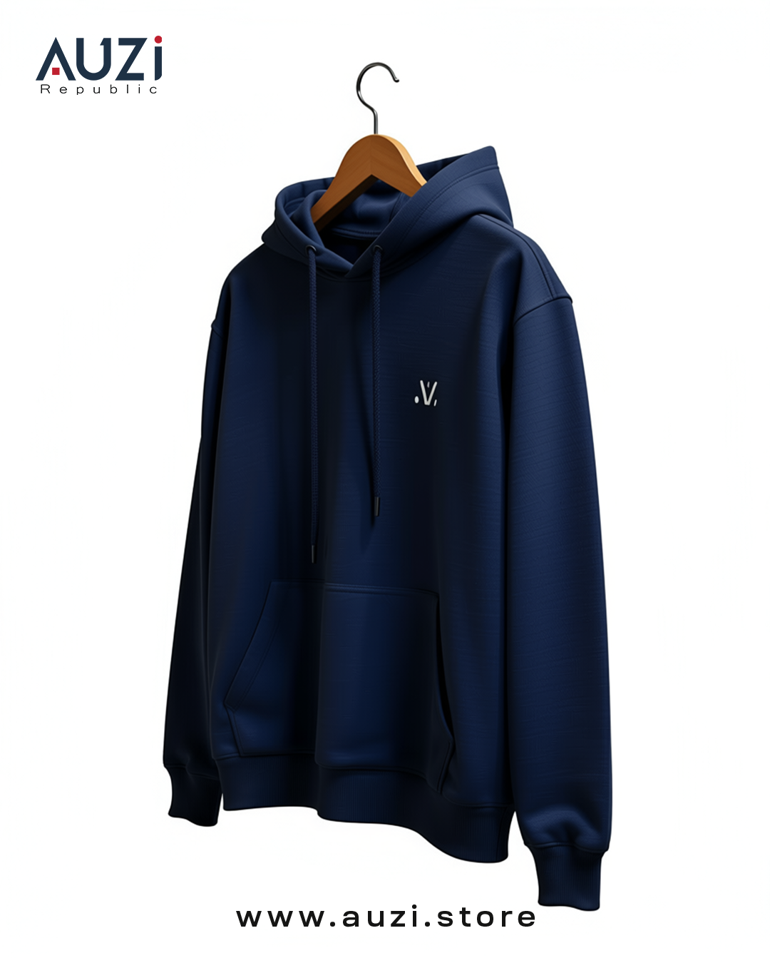 Midnight Navy Essential Pullover Hoodie