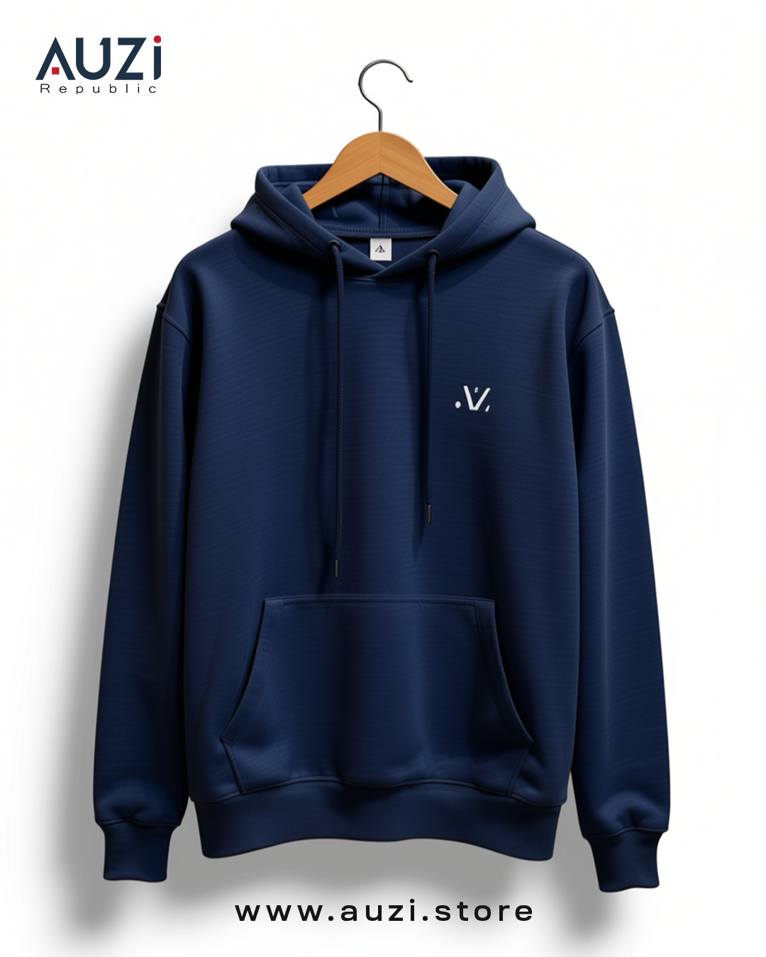 Midnight Navy Essential Pullover Hoodie