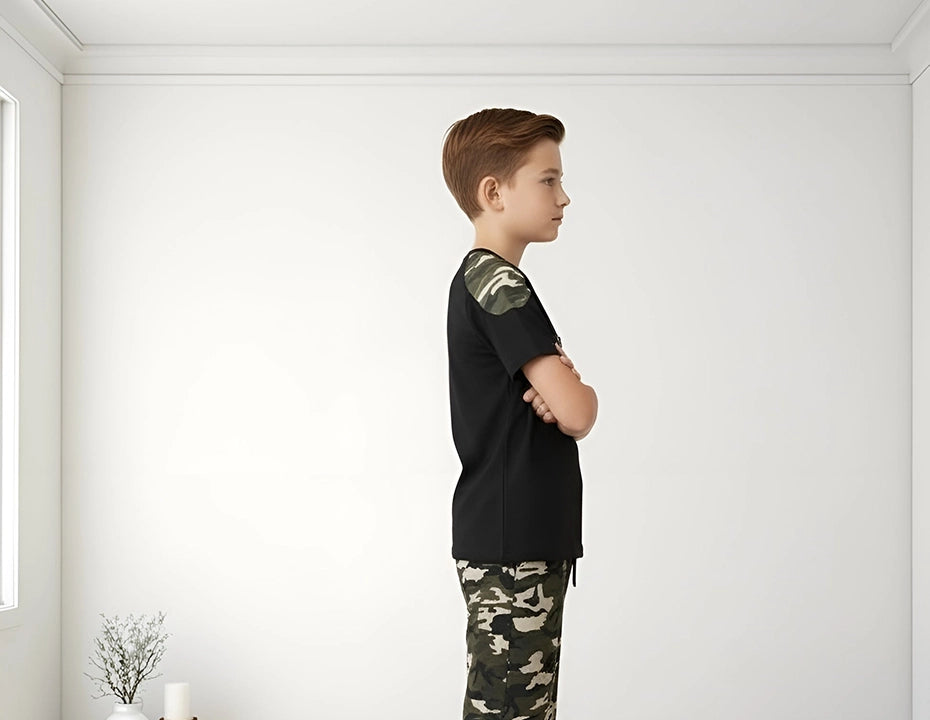 Kids GREEN CEMO Tracksuit