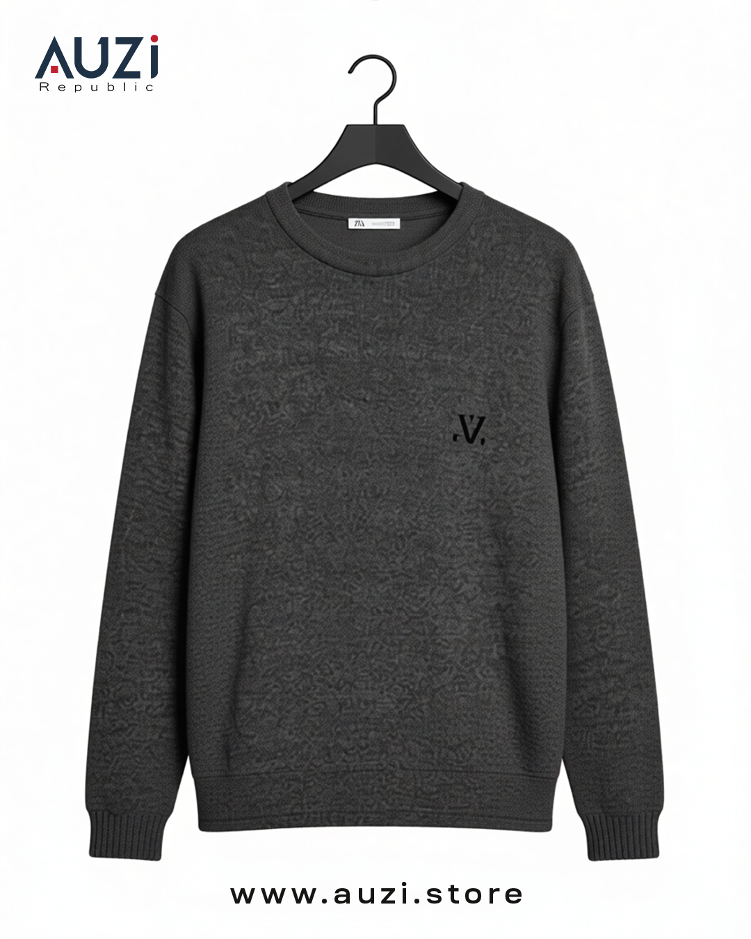 Charcoal Sleeves Shirt