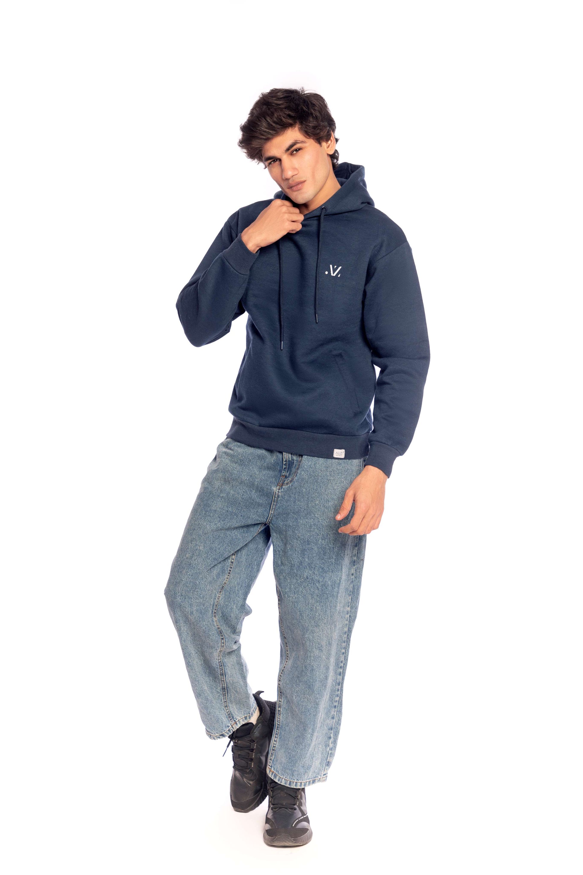Midnight Navy Essential Pullover Hoodie
