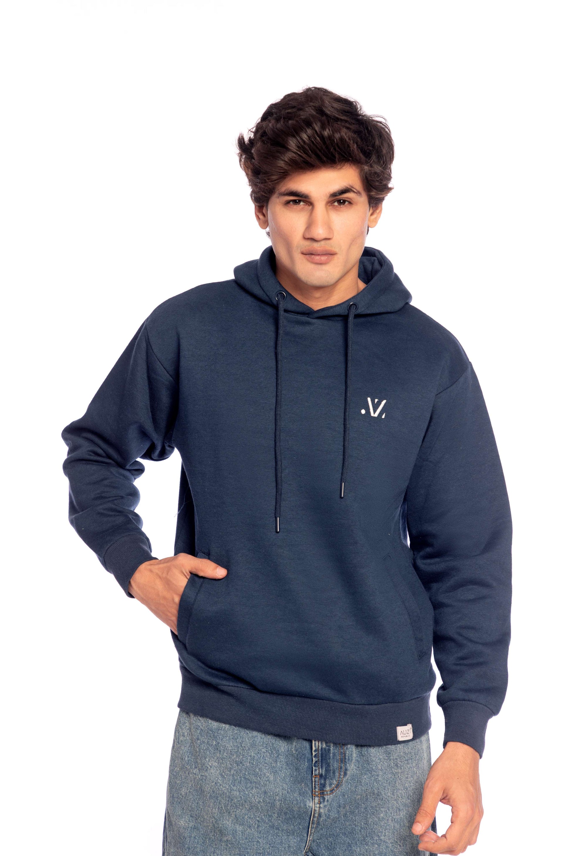 Midnight Navy Essential Pullover Hoodie