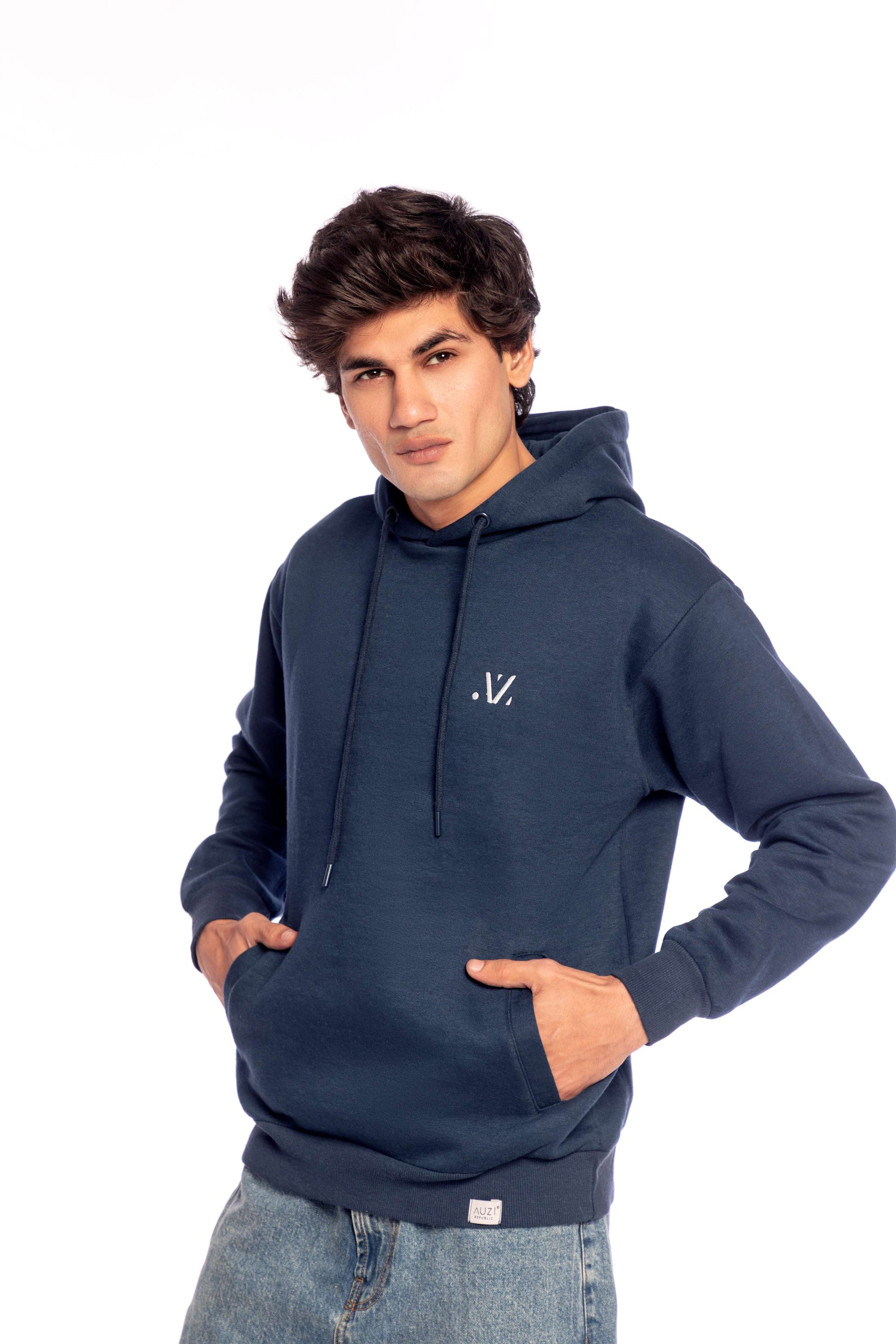 Midnight Navy Essential Pullover Hoodie
