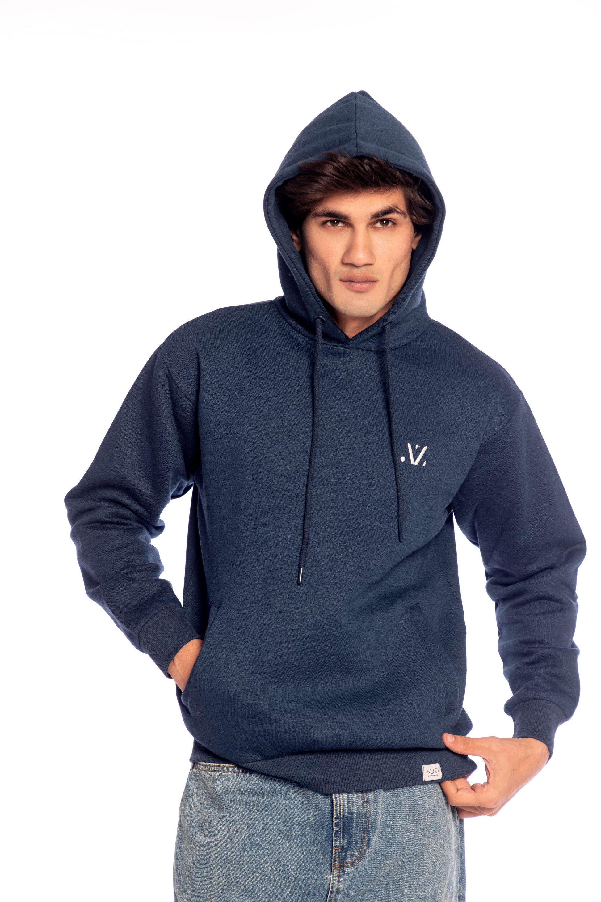Midnight Navy Essential Pullover Hoodie