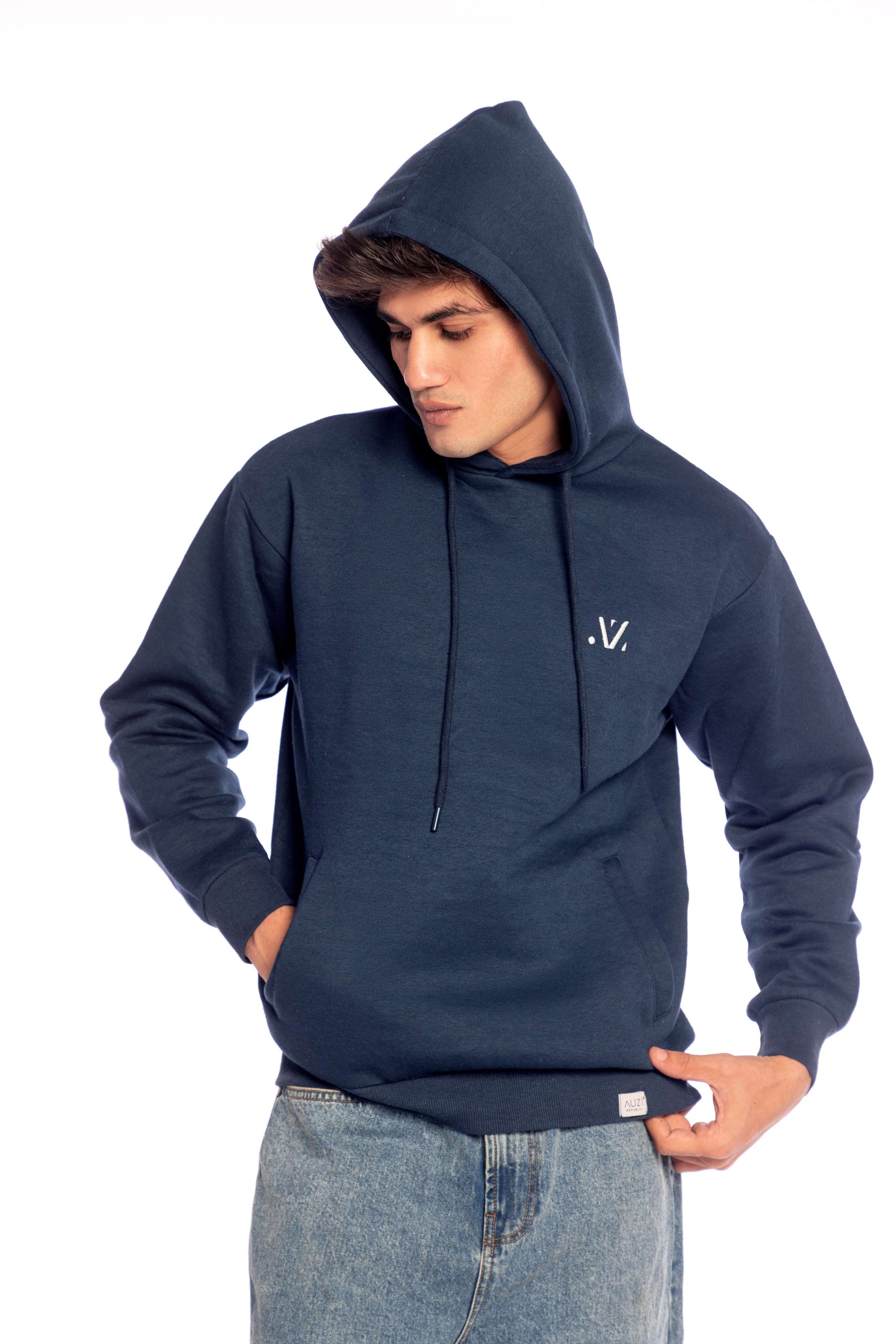 Midnight Navy Essential Pullover Hoodie