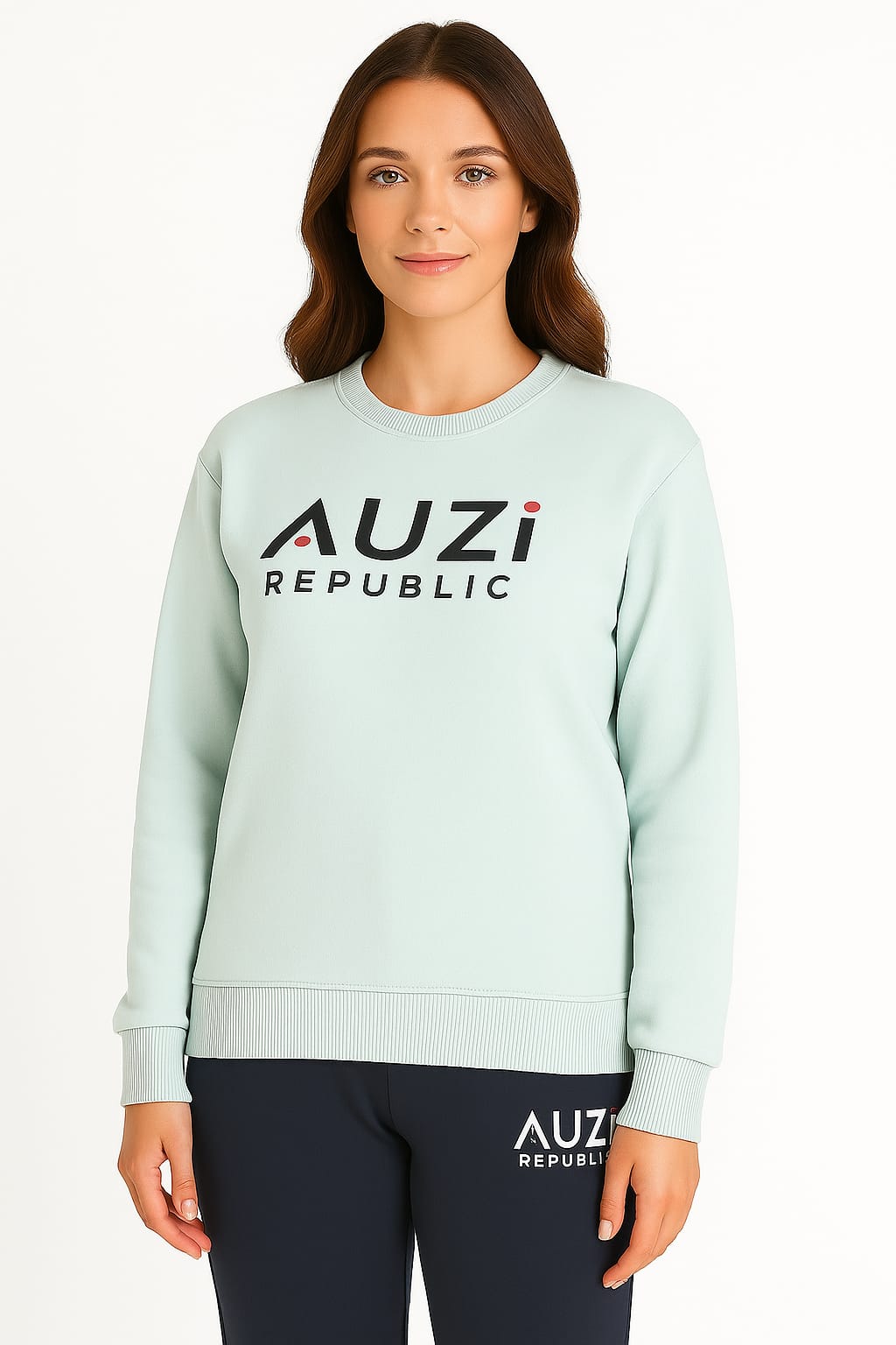 Women NanTucket Sweatshirt Light Blue