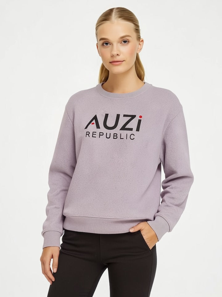 Women NanTucket Sweatshirt Purple