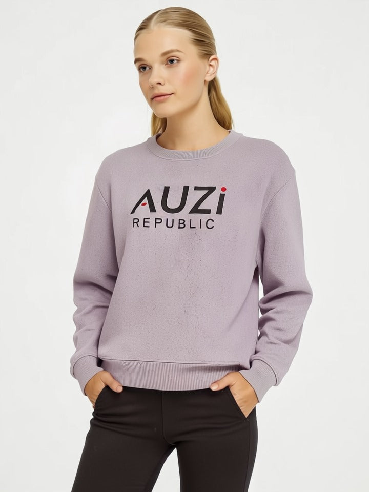 Women NanTucket Sweatshirt Purple