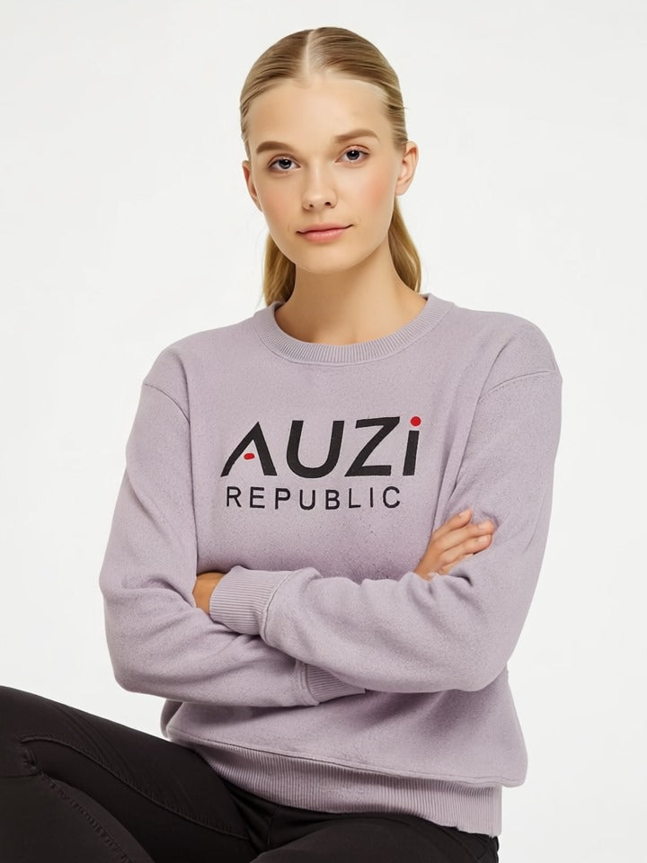 Women NanTucket Sweatshirt Purple